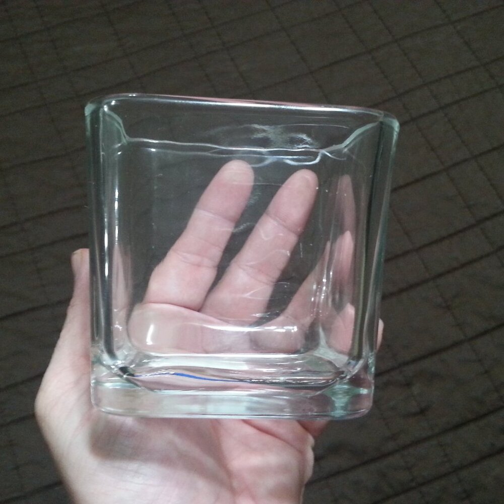 Libbey Glass Vase Container - Picture 2 of 8